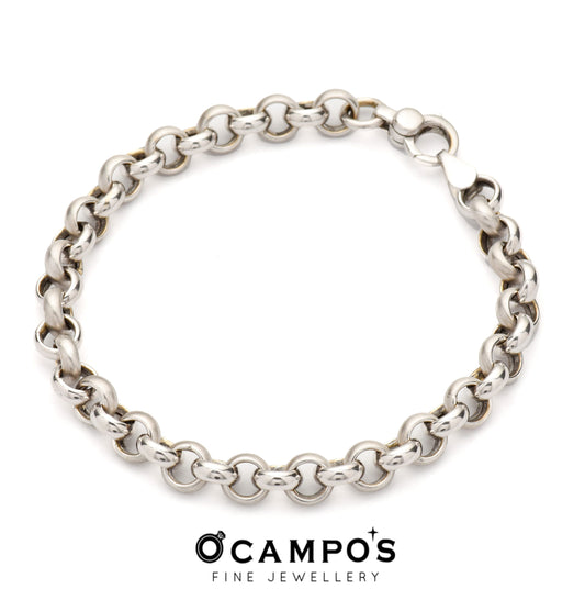 Rachel 18k White Gold Bracelet | Ocampo's Fine Jewellery