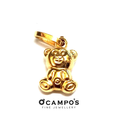 Bear 18k Yellow Gold  Pendant | Ocampo's Fine Jewellery