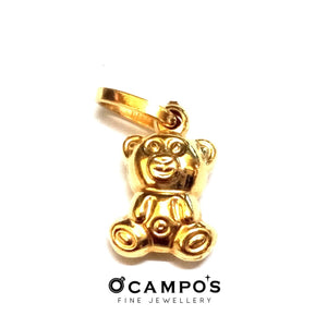 Bear 18k Yellow Gold  Pendant | Ocampo's Fine Jewellery