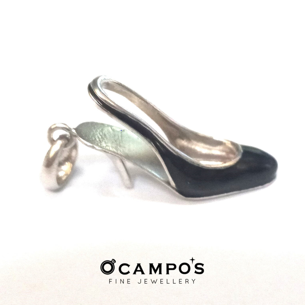Arianna Shoe 14K White Gold Pendant | Ocampo's Fine Jewellery