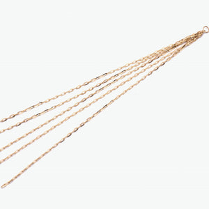 Hiraku 10k Yellow Gold Dangling Earrings | Ocampo's Fine Jewellery