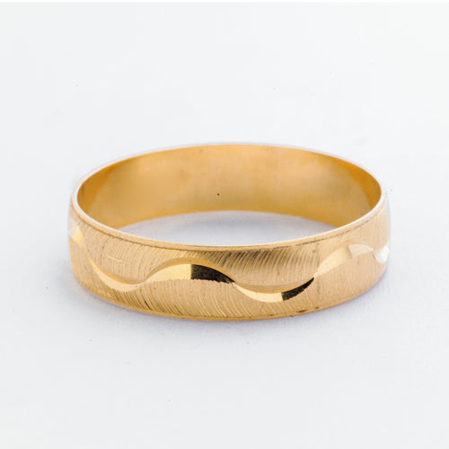 Rosyn 18k Yellow Gold Wedding Rings Philippines | Ocampo's Fine Jewellery