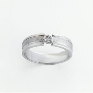 Rossi 18k White Gold Diamond Wedding Rings Philippines | Ocampo's Fine Jewellery