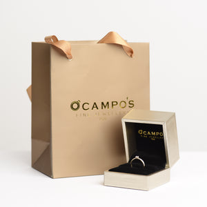 Lyse 18k Yellow Gold Engagement Ring | Ocampo's Fine Jewellery