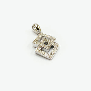 Audrey 14K White Gold Pendant with Diamond | Ocampo's Fine Jewellery
