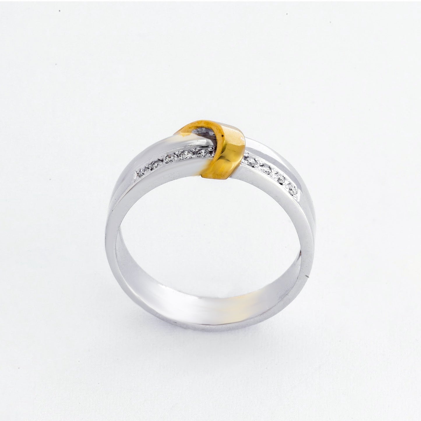 Joya 14k Two Tone Diamond Wedding Rings Philippines | Ocampo's Fine Jewellery