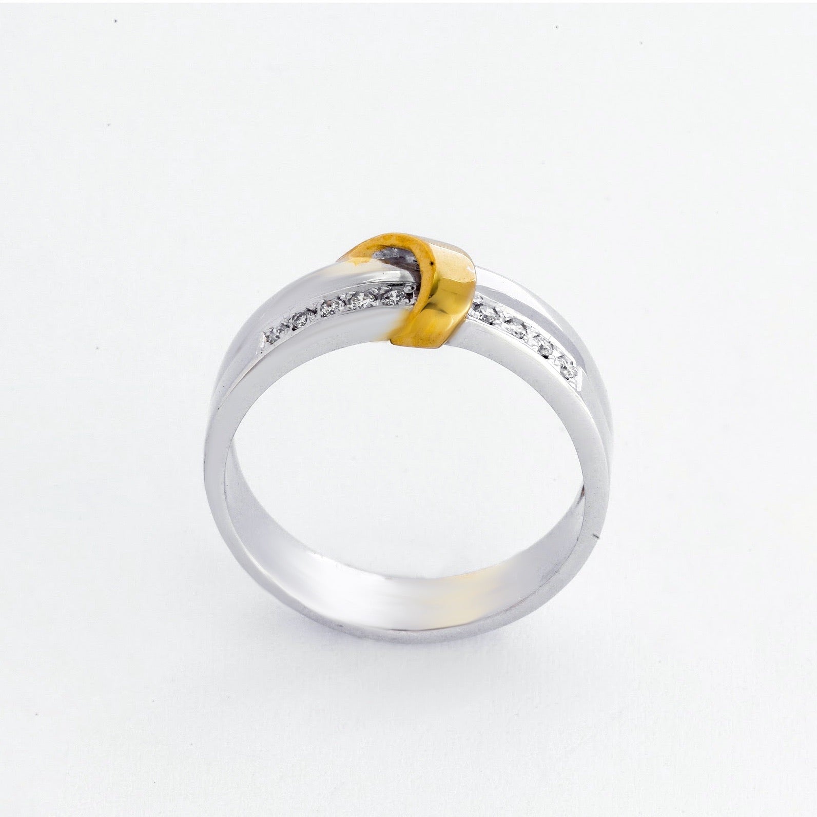 Joya 14k Two Tone Diamond Wedding Rings Philippines | Ocampo's Fine Jewellery