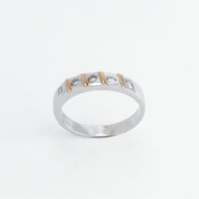 Load image into Gallery viewer, Cherelle 14K Two Tone Gold Wedding Rings Philippines | Ocampo&#39;s Fine Jewellery
