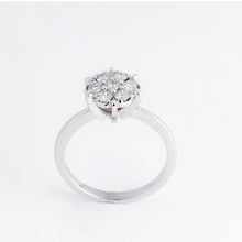 Load image into Gallery viewer, Rosa 14k White Gold Diamond Ring | Ocampo&#39;s Fine Jewellery
