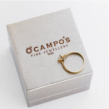 Load image into Gallery viewer, Amada 14K Yellow Gold Engagement Rings with Diamond Philippines | Ocampo&#39;s Fine Jewellery
