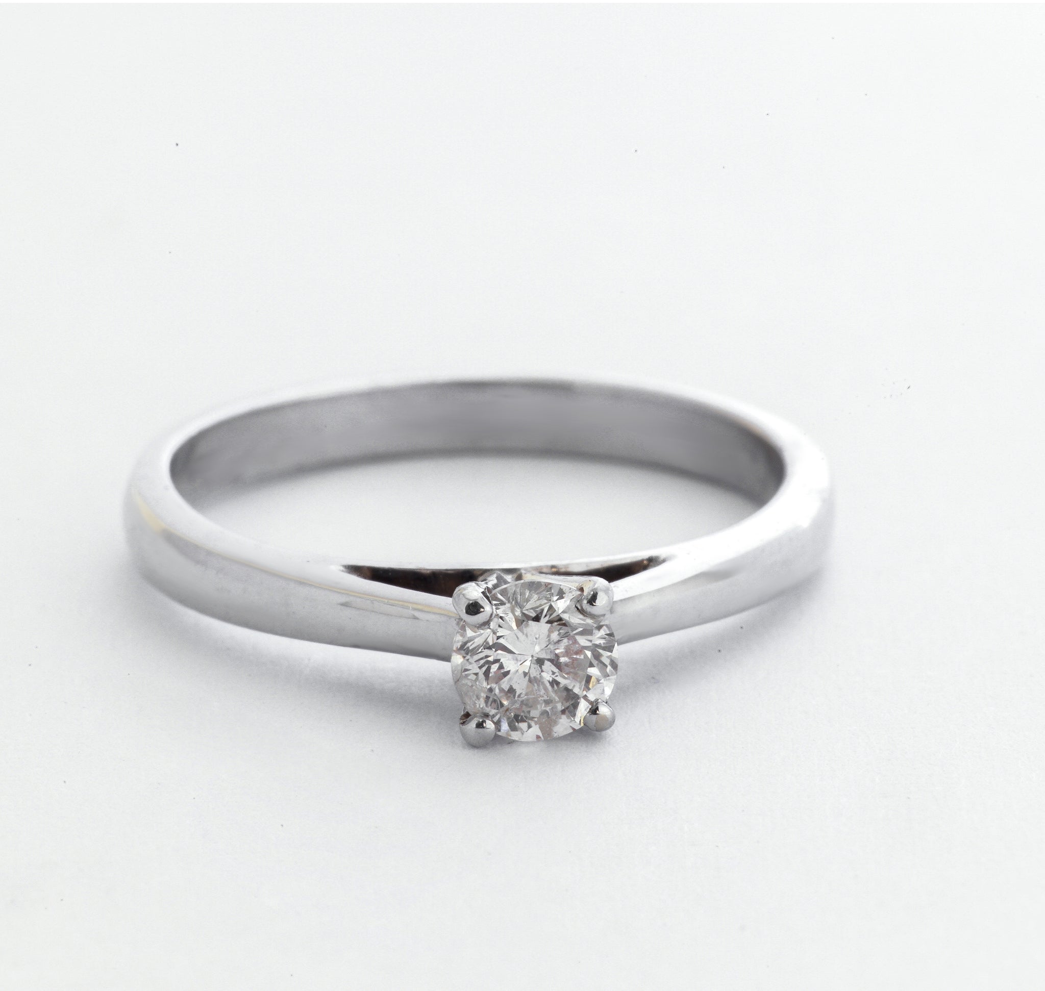 Amada 14K White Gold Engagement Rings With Diamond, 40% OFF