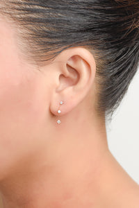 Trixie 18k Yellow Gold Diamond Dangling Earrings | Ocampo's Fine Jewellery