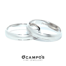 Load image into Gallery viewer, Mhavie Platinum Wedding Ring Philippines | Ocampo&#39;s Fine Jewellery
