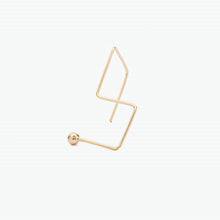 Load image into Gallery viewer, Chinami 10k Yellow Gold Drop Stud Earrings  | Ocampo&#39;s Fine Jewellery
